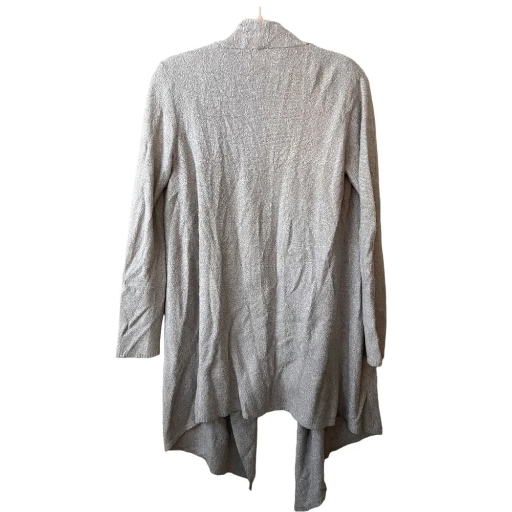 Barefoot Dream Bamboo Chic Lite Cardigan Gray Size L/XL EUC T789 - Picture 2 of 5